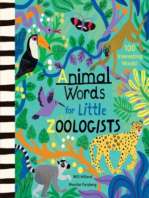 cover image of Animal Words for Little Zoologists